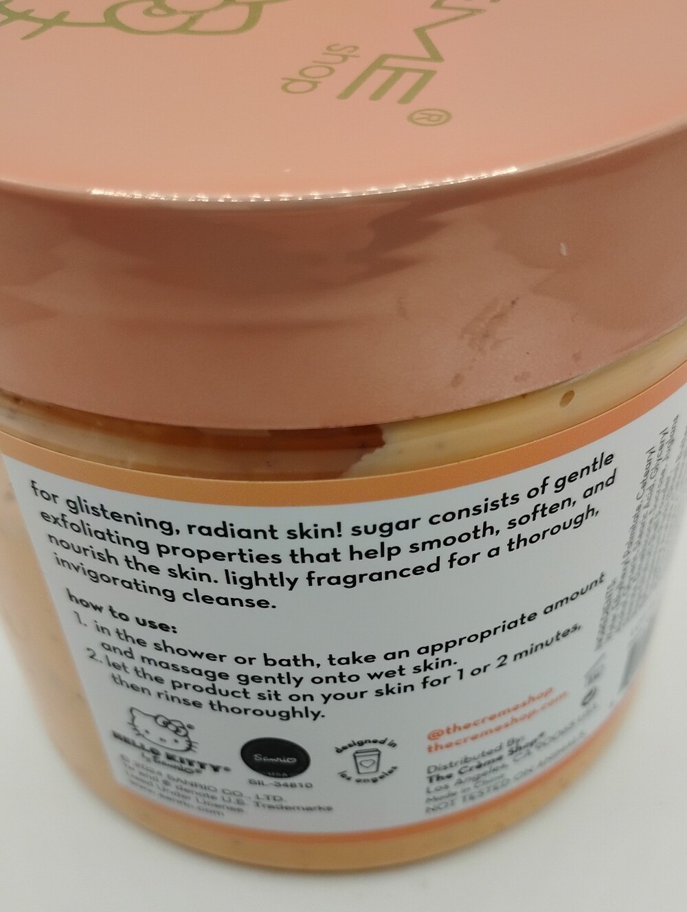Crème Shop X Hello Kitty 2-in-1 Fusion Body Scrub in Caramel Pumpkin Latte - Picture 3 of 3